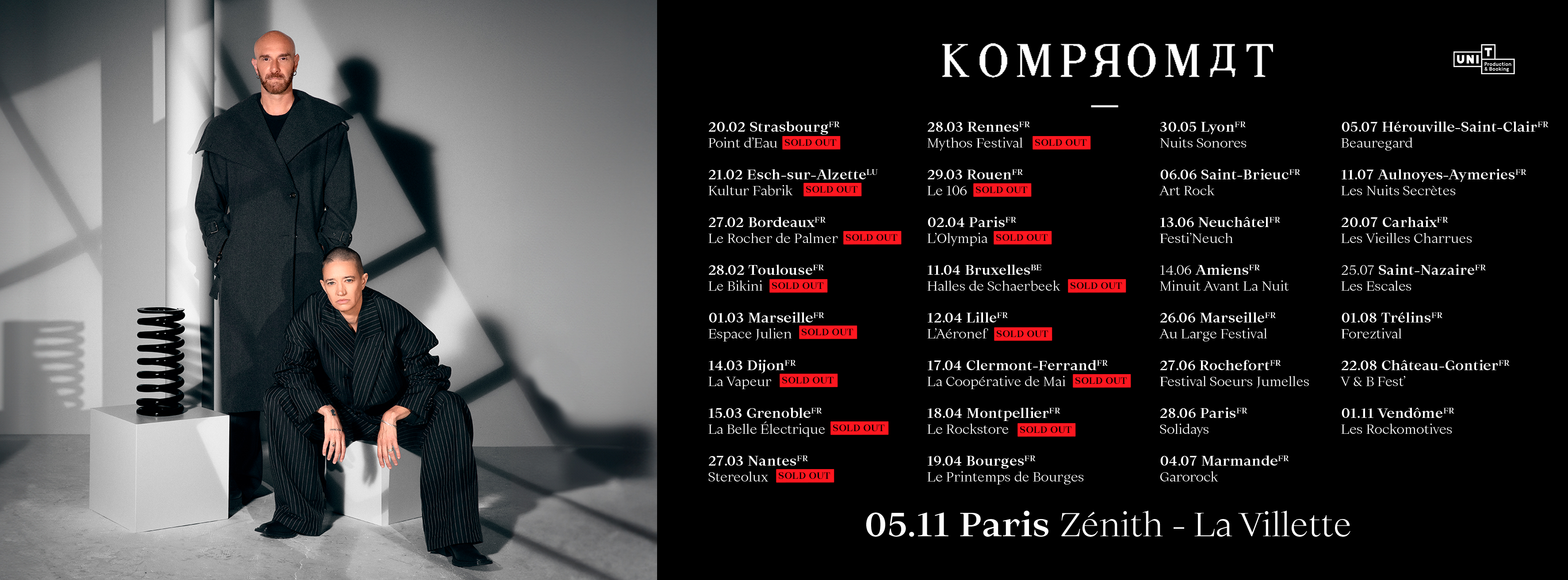 KOMPROMAT en tournée